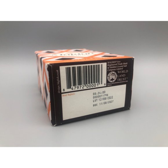 Maldon Kitchen Maldon Salt Smoked Sea Salt Flakes 44 Oz 25 G Kosher Natural Gently New